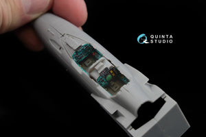 Intérieur imprimé en 3D et coloré sur papier décalcomanie Quinta Studio QD72014 MiG-31B (pour maquette Trumpeter) 1/72 – immagine 7