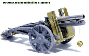 ET Modèle E35-016 Canon d&amp;#39;infanterie allemand sIG33 de 15 cm de la Seconde Guerre mondiale (Pour DRAGON 6259/6473) (1/35) – imagen 2