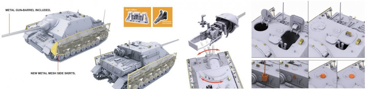 Maquette Border BT-028 Jagdpanzer IV L/70(A) MID 1/35 – Bild 3