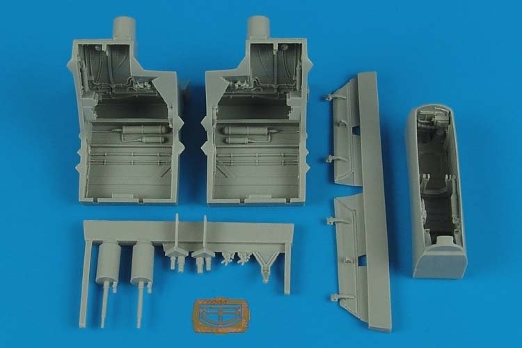 Baies de train d'atterrissage Aires 4500 F-22A Raptor 1/48 HASEGAWA 