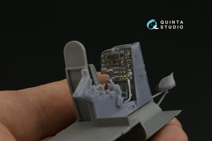Quinta Studio QD+48379 Bristol Beaufort Mk.I Intérieur imprimé en 3D et coloré sur papier décalcomanie (ICM) (avec pièces en résine imprimées en 3D) 1/48 – immagine 4