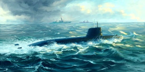 Trumpeter 05911 Sous-marin d&amp;#39;attaque japonais de classe Soryu 1/144