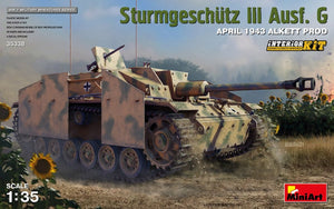 Mini Art 35338 Sturmgeschutz III Ausf. G AVRIL 1943 ALKETT PROD. KIT INTÉRIEUR 1/35