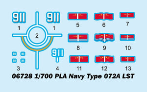 Trumpeter 06728 PLA Navy Type 072A LST 1/700 – zdjęcie 4