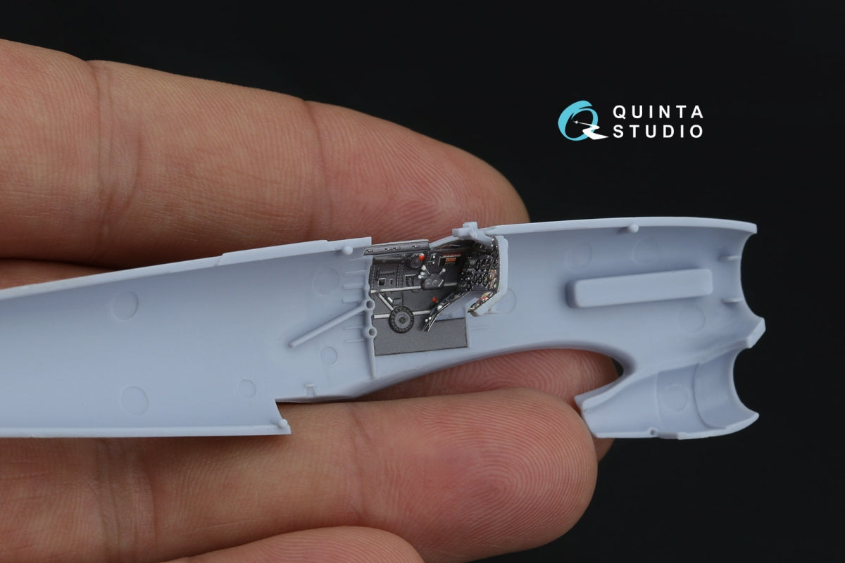 Intérieur coloré imprimé en 3D sur papier décalcomanie Quinta Studio QD72154 Typhoon Mk.1B Late (Airfix) 1/72 – image 11
