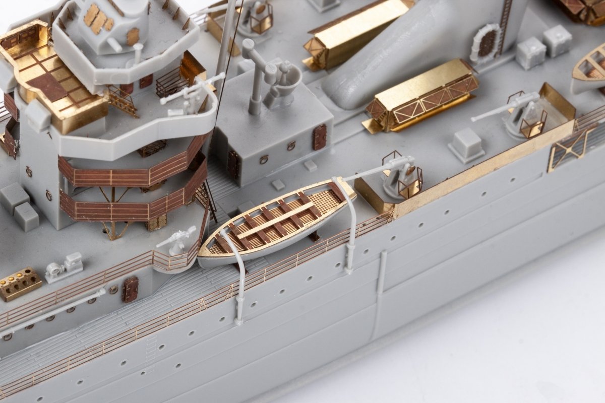 Eduard 53266 Rambardes du HMS York TRUMPETER 1/350 – imagen 10