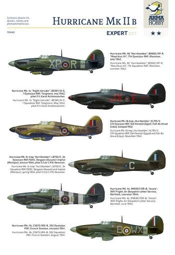 Arma Hobby 70042 Hurricane Mk II b/c Expert Set 1/72 – image 16