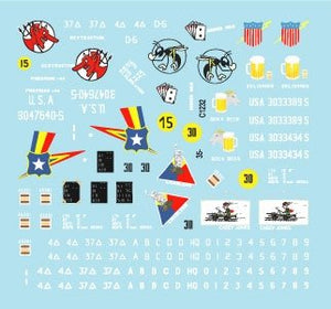 Star Decals 35-C1232 37e bataillon de chars américain 1/35 – Bild 3