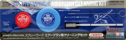 Kit de nettoyage pour aérographe Tamiya 74548