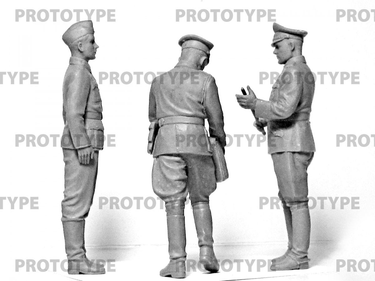 ICM 24020 Personnel d&amp;#39;état-major allemand de la Seconde Guerre mondiale 1/24 – imagen 6