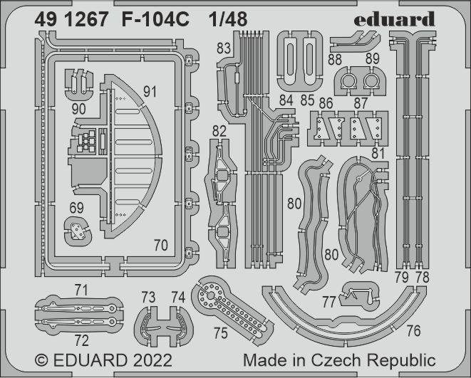 Eduard 491267 F-104C KINETIC 1/48 – image 2