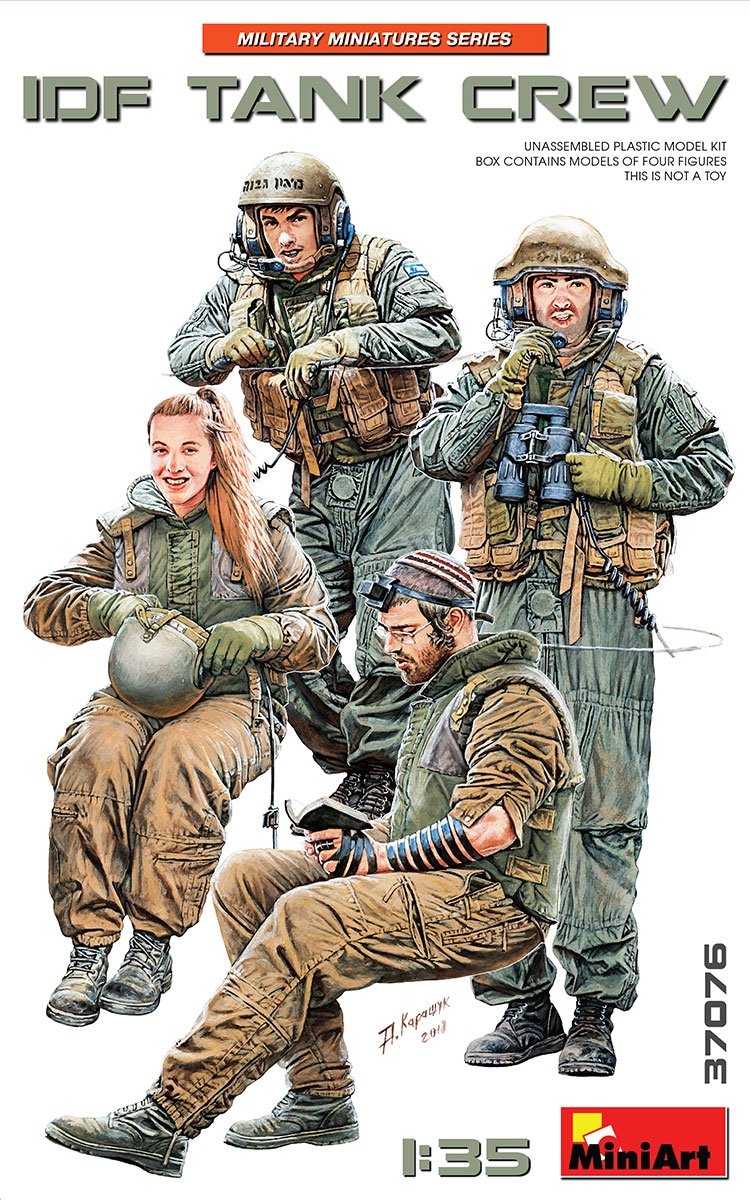 MiniArt 37076 Équipage de char de l'IDF 1/35
