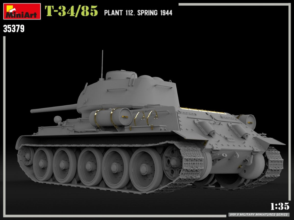 MiniArt 35379 T-34/85 USINE 112. PRINTEMPS 1944 1/35 – Bild 3