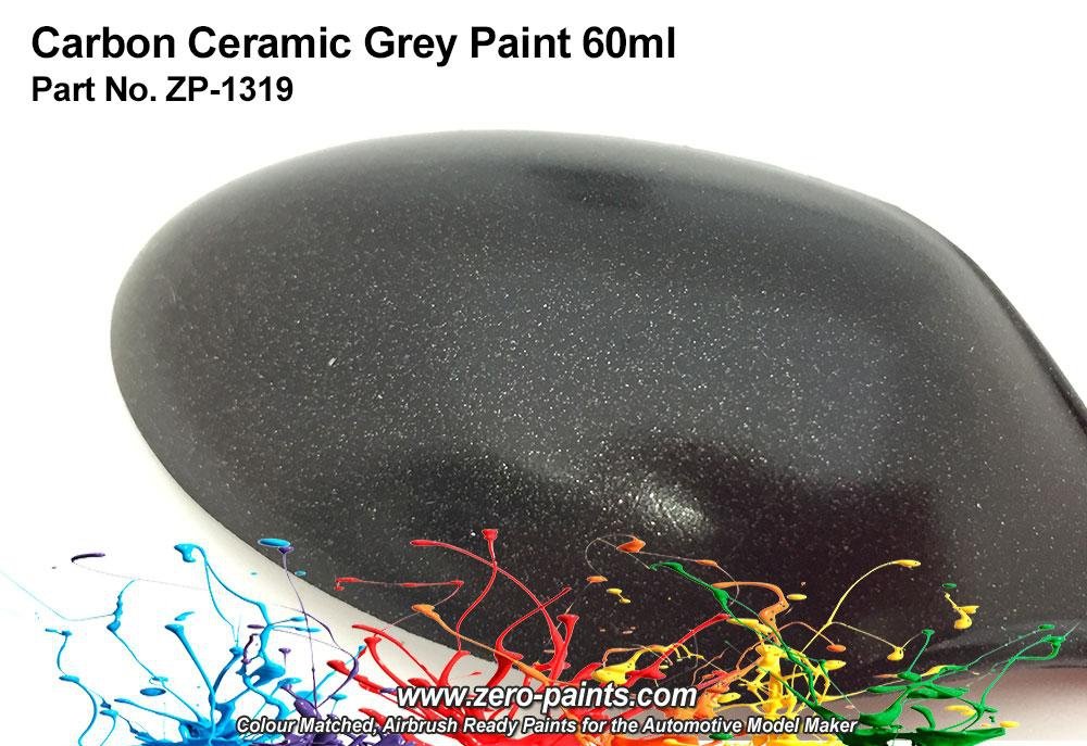 Peinture gris carbone céramique Zero Paints ZP-1319, 60 ml – image 2