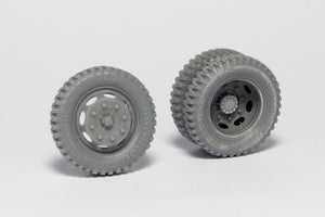 Roues de route Panzer Art RE35-351 KHD 3000S (motif gelande) 1/35