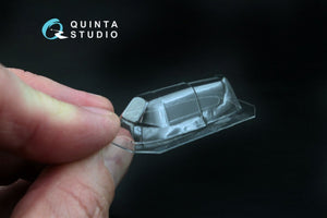 Quinta Studio QC48003-S Verrière transparente thermoformée Yak-1 1 pièce (pour kit SF ou Modelsvit) 1/48 – Bild 2