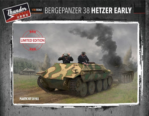 Maquette Thunder 35103 Bergepanzer 38 Hetzer Early avec intérieur complet, échelle 1/35