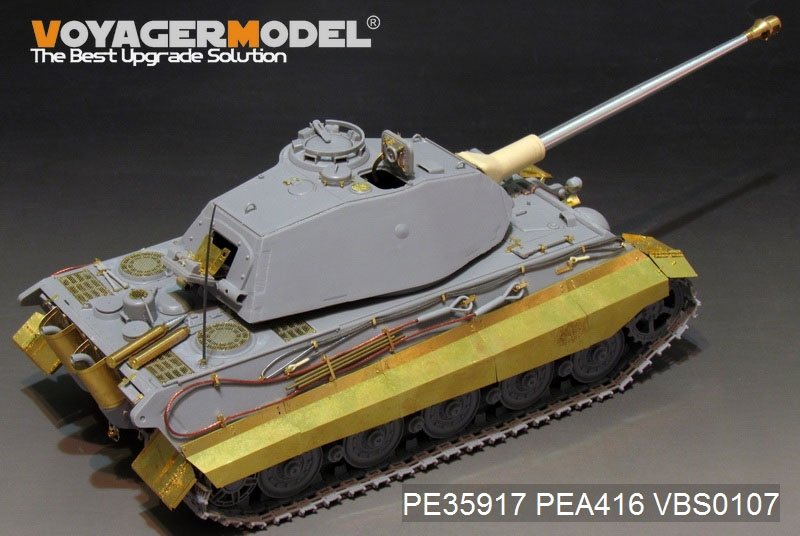 Voyager Model PE35917 WWII German King Tiger Initial Version Basic for TAKOM 1/35 – zdjęcie 3