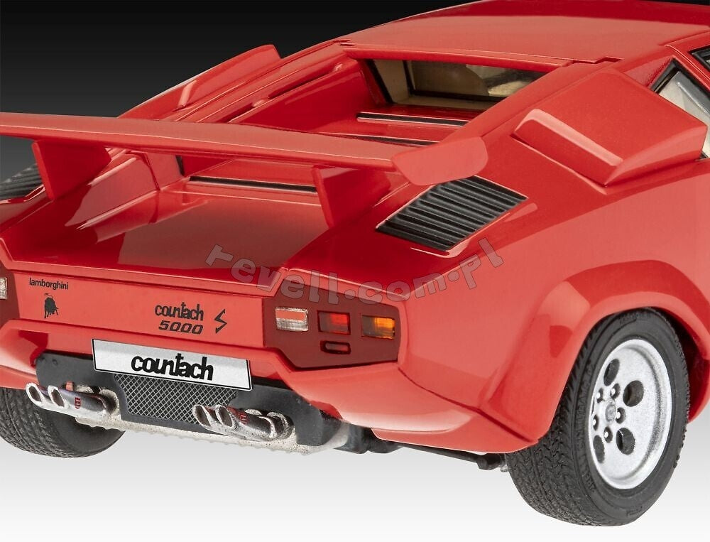Revell 07730 Lamborghini Countach LP500S 1/24 – immagine 5