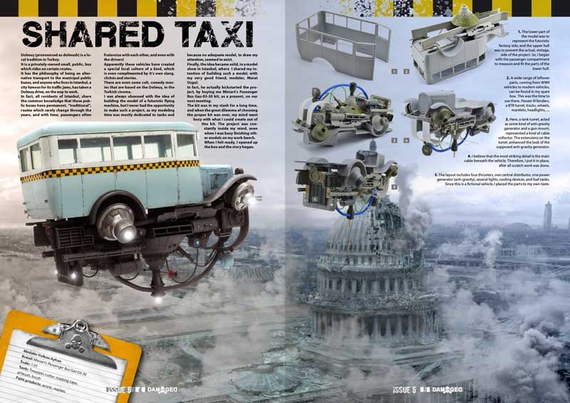 ABTEILUNG 502 ABT711 - Numéro endommagé 05 - Magazine Weathered &amp;amp; Worn Models – image 3
