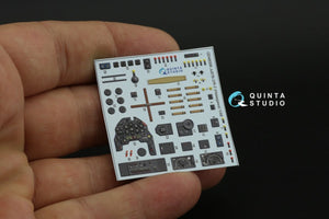 Intérieur imprimé en 3D et coloré sur papier décalcomanie Quinta Studio QD48098 Ju 87B-2/R-2 (Hasegawa) 1/48 – image 7