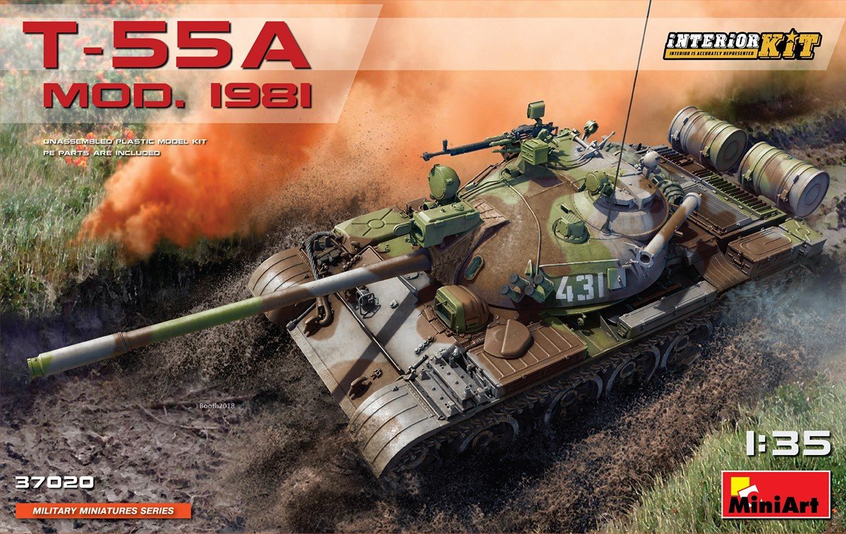 MiniArt 37020 T-55A MOD.1981 KIT INTÉRIEUR 1/35