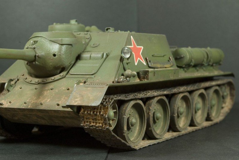 Dragon 6359 Chasseur de chars soviétique SU-100 (1/35) – imagen 2