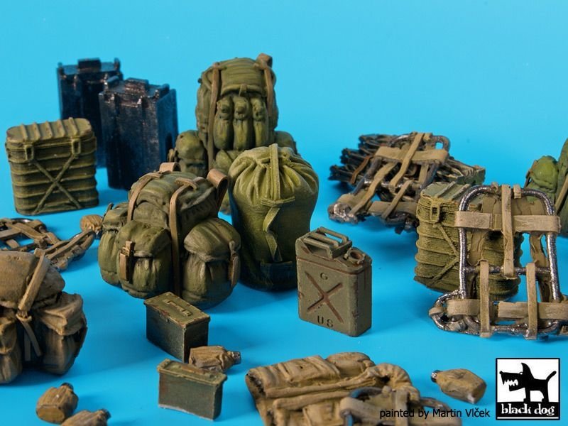 Black Dog T35164 US Army(Vietnam)equipment accessories set 1/35 – zdjęcie 3