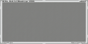 Eduard 00035 Maille losange 4x4 ACIER
