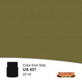 Lifecolor UA421 Uniformes de l&amp;#39;armée américaine Vert olive M 1943 22 ml