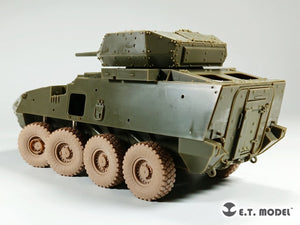 Roues de route lestées ET Model P35-112 US ARMY M1296 « Dragoon » ICV (impression 3D) pour maquette AFV Club au 1/35 – immagine 7