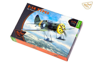 Clear Prop! CP72048 I-16 type 5 en service finlandais - Kit de démarrage 1/72