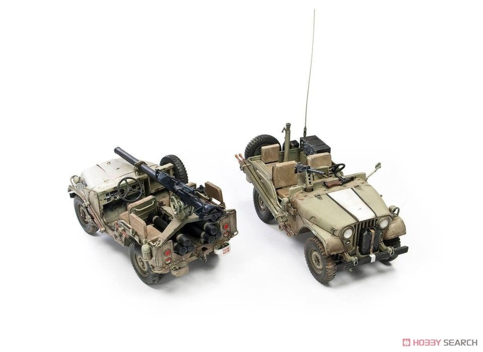 AFV Club 35S99 Jeep de reconnaissance/appui-feu IDF M38A1 au 1/35 – image 10