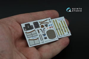 Intérieur coloré imprimé en 3D sur papier décalcomanie (ICM) Quinta Studio QD32215 I-153 1/32 – Bild 3