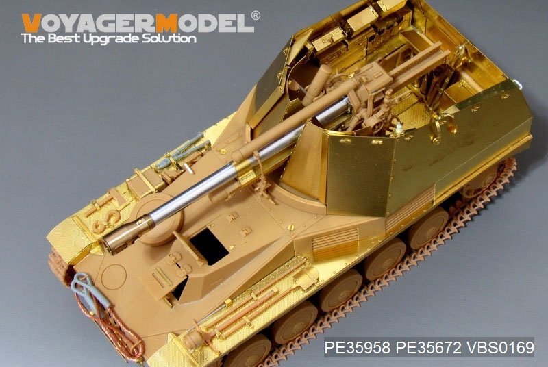 Maquette Voyager PE35958 Obusier automoteur allemand Wespe Basic de la Seconde Guerre mondiale pour TAMIYA 35200/35358 au 1/35 – image 14