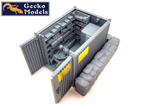 Maquette Gecko Models 35GM0118 Mini magasin dans une base militaire américaine (époque de la guerre du Vietnam) 1/35 – imagen 2