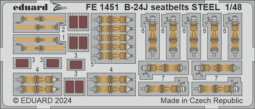 Eduard BIG49423 B-24J PIÈCES ET HOBBY BOSS 1/48 – image 6
