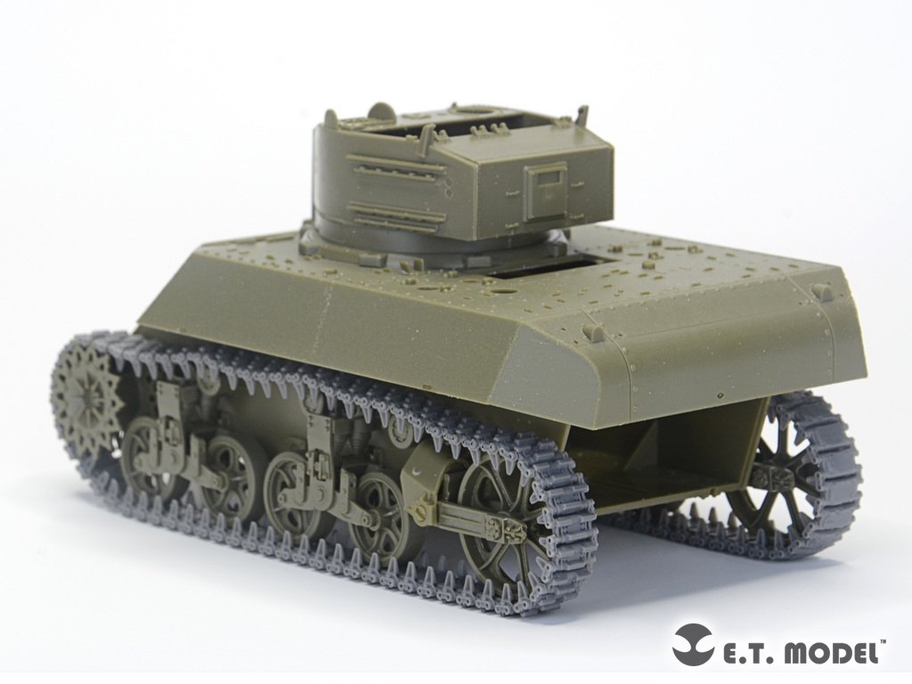 Maquette ET Model P35-039 Char léger M3/M5 Stuart de l&amp;#39;armée américaine (Seconde Guerre mondiale), chenilles fonctionnelles T36E6 (impression 3D), échelle 1/35 – image 5