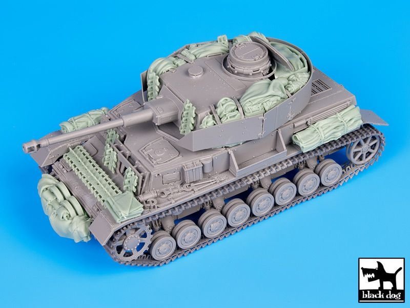 Black Dog T35087 Pz Kpfw IV Ausf J ensemble d&amp;#39;accessoires 1/35  – Bild 3