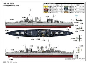 Trumpeter 05353 HMS Cornwall 1/350 – image 4