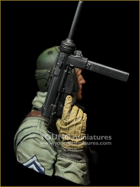 Young Miniatures YM1881 Équipage de char américain Seconde Guerre mondiale HELL ON WHEELS 1/10  – Bild 6