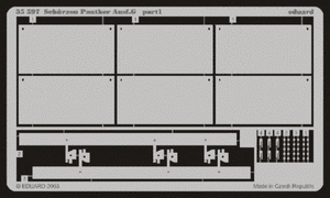 Eduard 35597 Schürzen Panther Ausf. G 1/35 Tamiya – zdjęcie 2