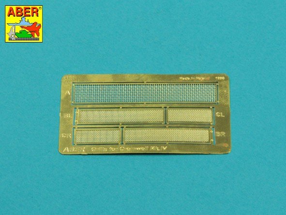 Filets Aber 35G40 pour Cromwell Mk.IV et Centaur CS Mk.IV au 1/35