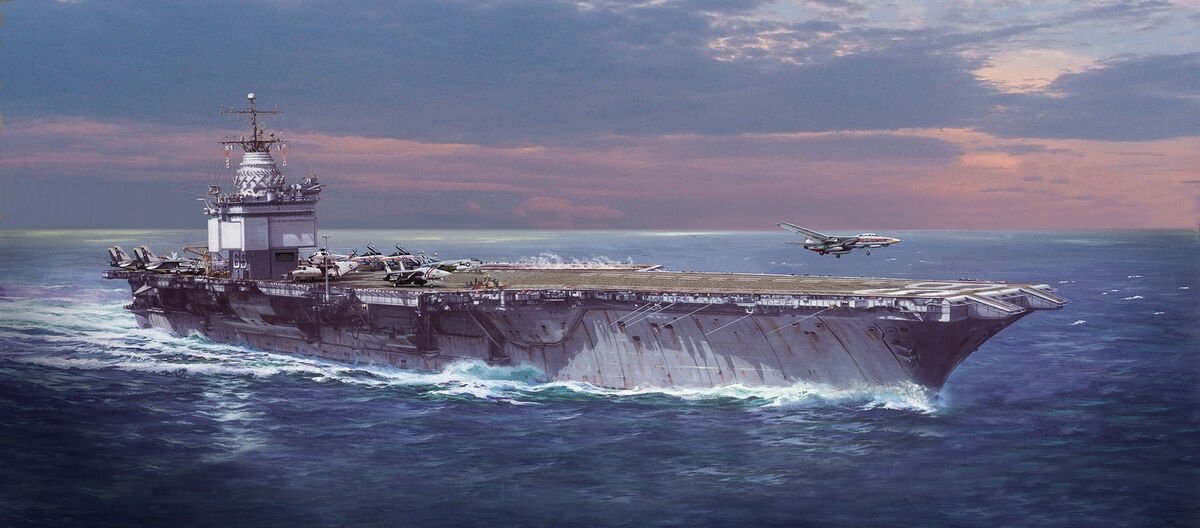 Revell 05173 USS Enterprise CVN-65 Édition Platine 1/400 
