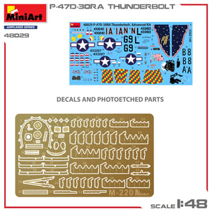 MiniArt 48029 P-47D-30RA THUNDERBOLT - Kit avancé 1/48 – imagen 4