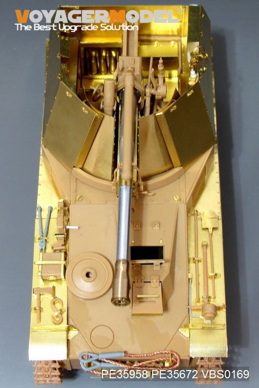 Maquette Voyager PE35958 Obusier automoteur allemand Wespe Basic de la Seconde Guerre mondiale pour TAMIYA 35200/35358 au 1/35 – image 12
