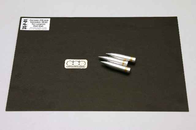 Aber 35P-01 Grenades allemandes de 280 mm 39/42 pour canon à rail Leopold – image 2