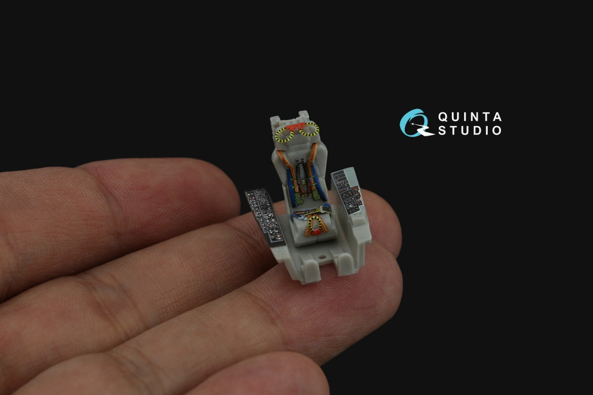 Intérieur imprimé en 3D et coloré sur papier décalcomanie Quinta Studio QD72100 F-104G (Hasegawa) 1/72 – image 8