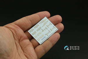Quinta Studio QP48025 F-16 block 40/42 reinforcement plates (Kinetic 2008 tool) 1/48 – zdjęcie 2