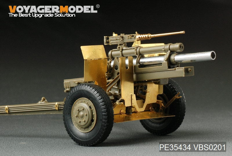 Maquette Voyager PE35434 Obusier américain M2A1 de 105 mm de la Seconde Guerre mondiale pour AFV CLUB 35182, échelle 1/35 – image 10